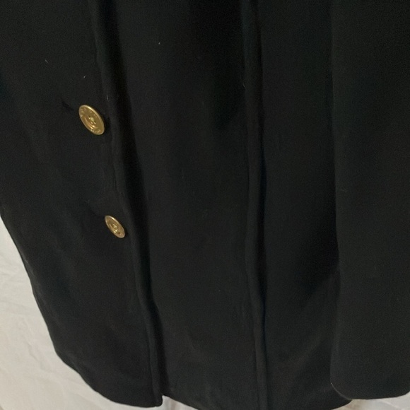 Coach:Black Wool/Angora/Nylon Blend- Green Signature lining-Gold buttons- XS - Picture 11 of 16